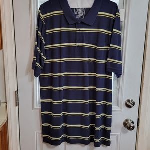 Liberty Blues Mens Size 2XL TALL 5955935 Polo Shirt